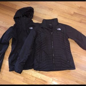 The North Face Triclimate 3 in 1 black jacket